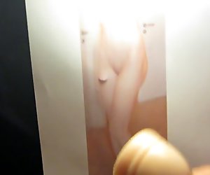 Cumtribute to cute-angel (mit toy) 5.0