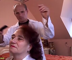 chubby mom fucked by her hairdresser