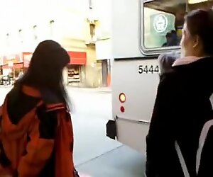 Bootycruise: chinatown autobus stop 11: číňanky milf up-zadok párty