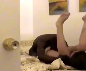 Hidden Camera In Bedroom Catches Wife Fucking Black Guy