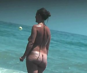 Nudist with her vulva hanging out real nudist video