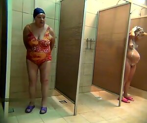 Dozrieva v Sprcha voyeur