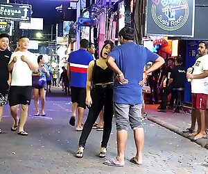 Pattaya Ambling utca éjszakai élet 2019 (THAIFÖLDI LÁNYOK)