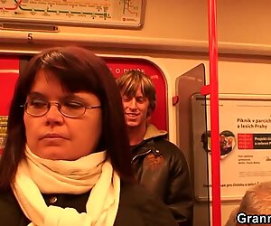 Gancia TETTONA TARDONA Signora in Metro